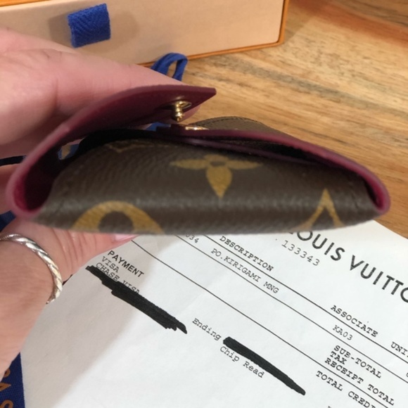 NWT Louis Vuitton Kirigami small wallet - Picture 6 of 8